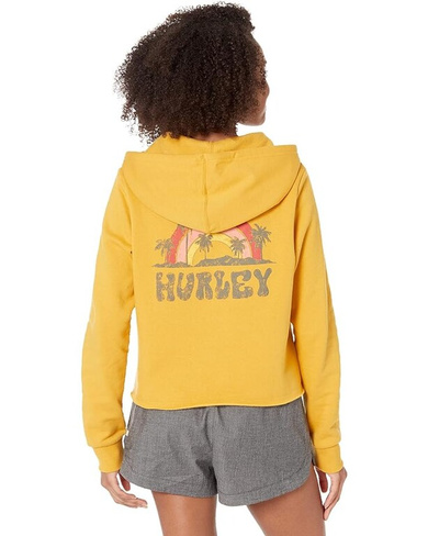 Худи Hurley Shroom Cutoffs Hoodie, цвет Honey Gold