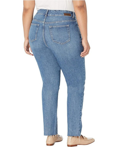 Джинсы Jag Jeans Plus Size Stella High-Rise Straight Leg Jeans, цвет Hudson Blue