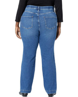 Джинсы Jag Jeans Plus Size Valentina High-Rise Straight Leg Pull-On Jeans, цвет Electric Blue