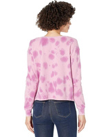 Толстовка Splendid Cloud Tie-Dye Pullover Sweatshirt, цвет Mauve
