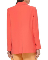 Куртка DKNY Frosted Twill One-Button Jacket, цвет Persimmon