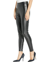 Брюки Vince Camuto Stretch Pleather Pull-On Pants, цвет Rich Black