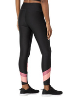 Брюки PUMA Color-Block Stacked Poly Tights, цвет Puma Black/Dusty Orchid