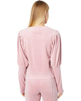 Куртка Juicy Couture Puff Sleeve Crop Jacket, цвет Blushing Pink