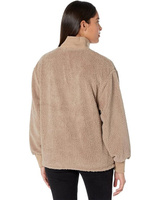Толстовка Dylan by True Grit Sherpa Modern Zip Pullover Sweatshirt, цвет Birch