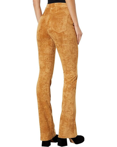 Брюки Blank NYC Faux Suede Patch Pocket Mini Bootcut Pants in Toasted Caramel, цвет Toasted Caramel