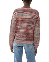 Свитер Michael Stars Minnie Marled Mix Stitch Crew Neck Pullover Sweater, цвет Solar Combo