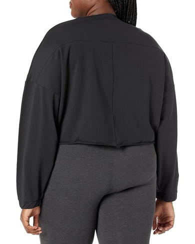 Толстовка Reebok Plus Size Modern Safari Crew Neck Sweatshirt, черный