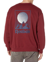 Толстовка Reebok Classics Washed Vector Sweatshirt, цвет Classic Burgundy