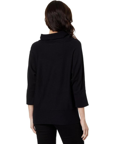 Свитер Elliott Lauren Modal Knit Cowl Neck 3/4 Sleeve Sweater, черный