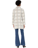 Свитер Rock and Roll Cowgirl Eyelash Sweater Plaid Jacket with Pockets 52-2389, цвет Neutral