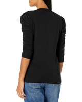 Топ LAmade West Side Ruched Sleeve Top, цвет Black 2