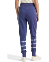Брюки LAUREN Ralph Lauren Tie-Dye French Terry Jogger Pants, цвет Soft Sapphire/White