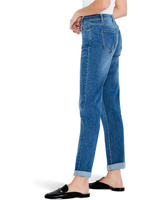 Джинсы NIC+ZOE Mid-Rise Girlfriend Jeans, цвет Atlantic
