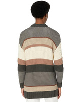 Свитер Saltwater Luxe Amber Striped Long Sleeve Sweater Duster, мульти