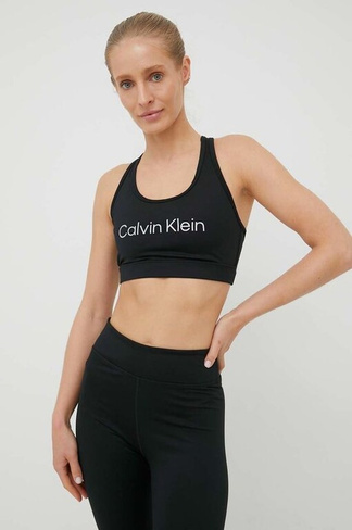 Спортивный бюстгальтер CK Essentials Calvin Klein Performance, черный