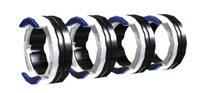 Комплект роликов для стальной проволоки EWM FE 4R 0,8-1,0MM / 0,03-0,04 INCH BLUE/WHITE (092-002770-00009)