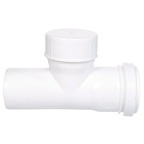 Ревизия канализационная 50 мм, РосТурПласт, белая, 24562