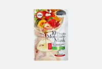 Face mask with 10 fruit extract 7 шт Маска для лица JAPAN GALS