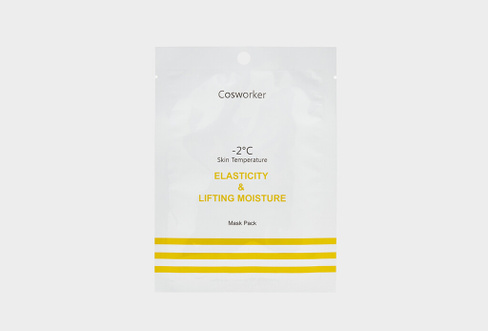 Elasticity & lifting Moisture Mask Pack 1 шт Маска на тканевой основе против морщин COSWORKER