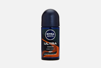 Men ULTRA Carbon 50 мл Дезодорант-антиперспирант шариковый антибактериальный эффект NIVEA
