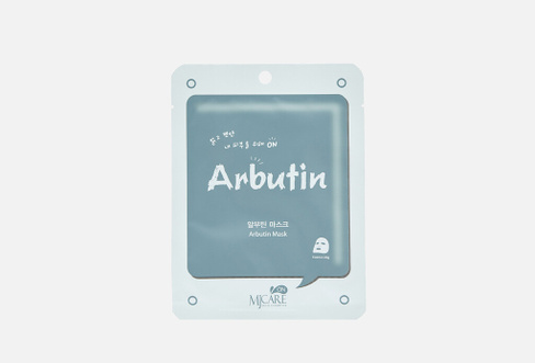 Arbutin Mask Pack 1 шт Маска тканевая с арбутином MIJIN CARE