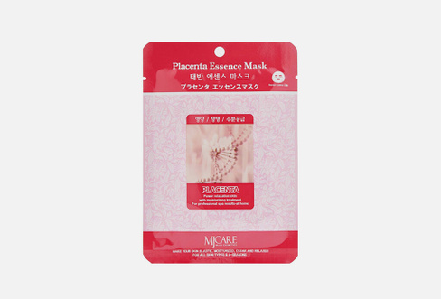 Facial mask with Placenta 23 г Маска тканевая для лица MIJIN CARE