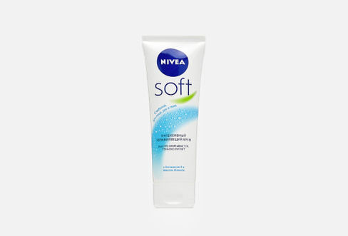 Soft 75 мл Интенсивный увлажняющий крем для лица, рук и тела с маслом жожоба и витамином Е NIVEA