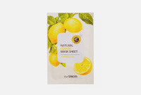 Natural Lemon Mask Sheet 1 шт Маска на тканевой основе для лица с экстрактом лимона THE SAEM