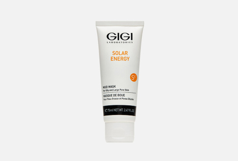 Solar Energy Mud Mask 75 мл Ихтиоловая маска для проблемной кожи лица GIGI