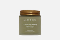 Cica TeaTree Soothing Wash off Pack 1 шт Успокаивающая глиняная маска для лица с экстрактом центеллы и чайного дерева MA