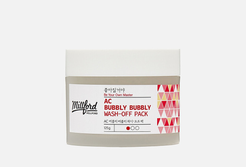AC Bubbly Bubbly Wash-Off Pack 125 мл Очищающая пузырьковая маска для проблемной кожи лица MILLFORD
