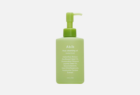 Pore cleansing oil Heartleaf oil-wash 200 мл Гидрофильное масло для снятия макияжа ABIB