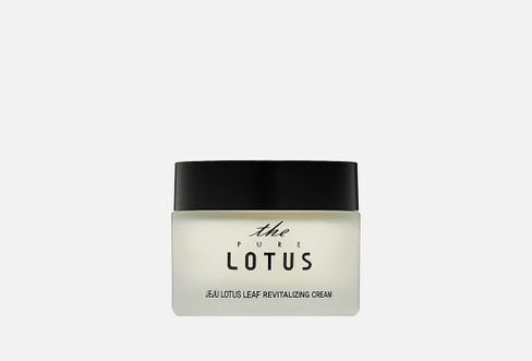 Jeju Lotus Leaf Revitalizing Cream 50 мл Крем для лица с экстрактом листьев лотоса THE PURE LOTUS