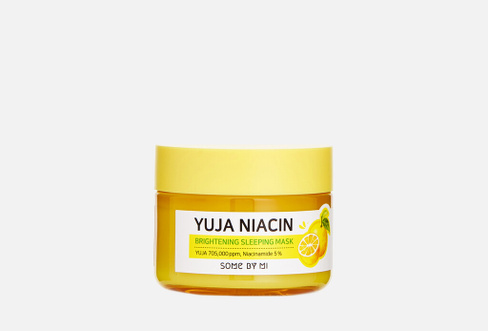 Yuja Niacin 30 Days Miracle Brightening Sleeping Mask 60 г Ночная маска для сияния кожи SOME BY MI