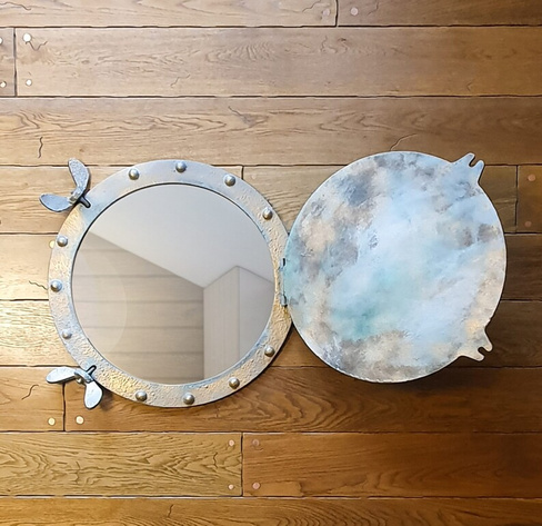 Дизайнерское зеркало иллюминатор