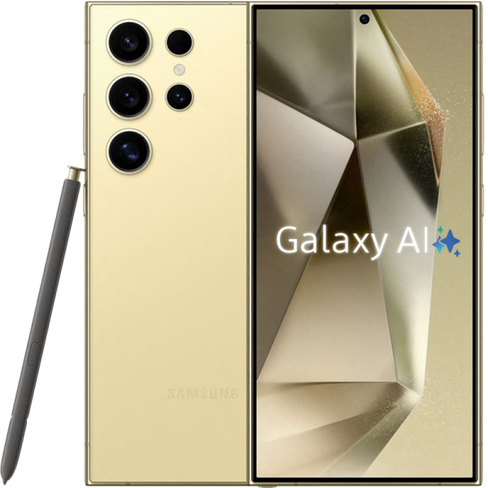 Смартфон Samsung Galaxy S24 Ultra 12/256GB Titanium Yellow EAC