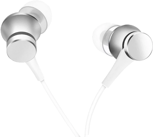 Проводная гарнитура Xiaomi Mi In-Ear Basic, серебристая