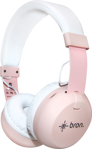 Bluetooth-гарнитура Bron HDW10, розовая