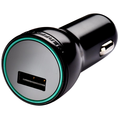 Зарядное устройство автомобильное Gerffins Pro 2,4A USB-A (Черное)
