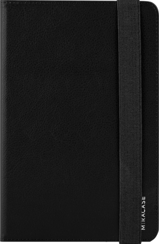 Чехол-книжка Miracase для планшета 8707 универсальный 7-8'', кожзам, черный