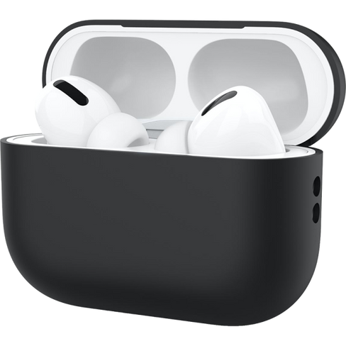 Чехол Deppa для футляра наушников Apple AirPods Pro 2, силикон, черный