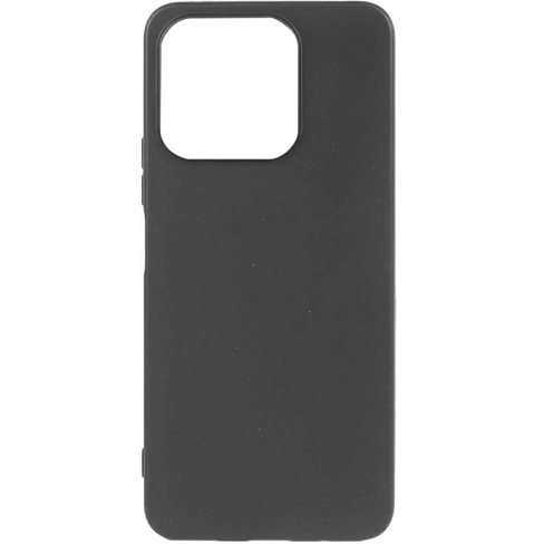 Чехол-крышка LuxCase для Apple iPhone 15 Pro, термополиуретан, черный
