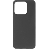 Чехол-крышка LuxCase для Apple iPhone 15 Pro, термополиуретан, черный