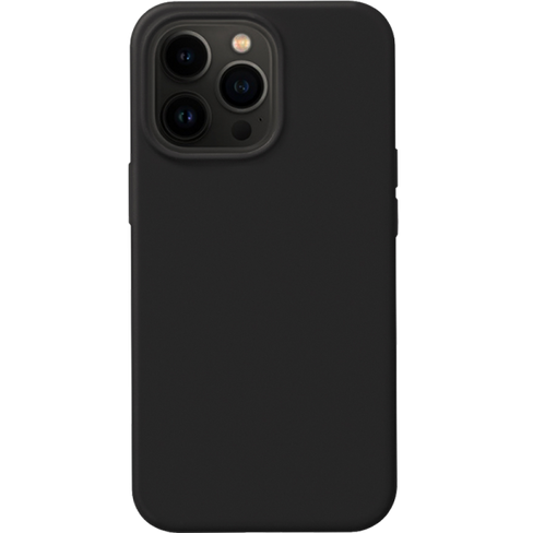 Чехол-крышка LuxCase для Apple iPhone 15 Pro Max, термополиуретан, черный