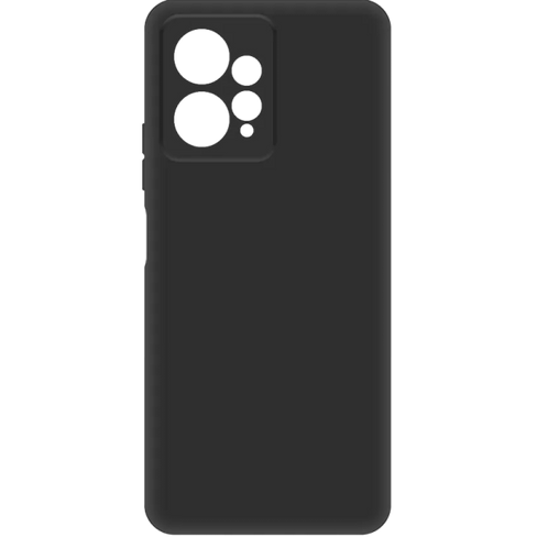 Чехол-крышка Krutoff для Xiaomi Redmi Note 12, термополиуретан, черный