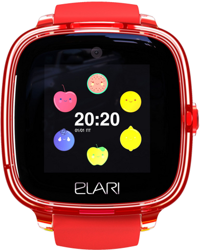 Часы-телефон ELARI детские KidPhone Fresh, красные
