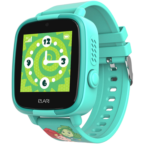 Часы-телефон ELARI детские FixiTime Fun, зеленые