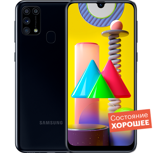 Смартфон Samsung Galaxy M31 128GB Черный "Хорошее состояние"