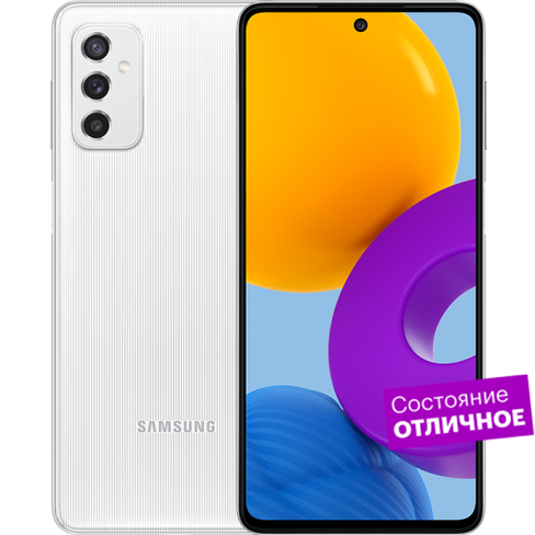 Смартфон Samsung Galaxy M52 5G 128GB Белый "Отличное состояние"